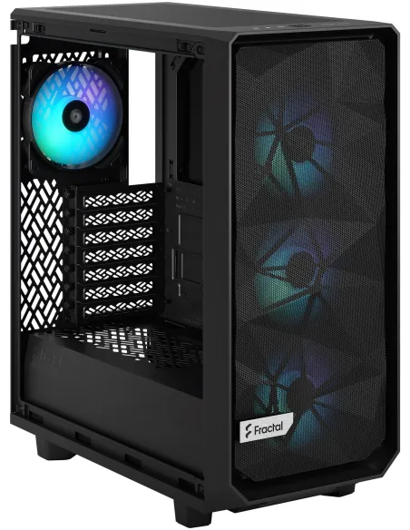 Fractal Design Meshify 2 Compact RGB Light Tint Mid Tower Cristal Templado USB 3.2 Negra