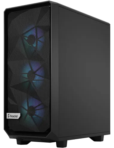 Fractal Design Meshify 2 Compact RGB Light Tint Mid Tower Cristal Templado USB 3.2 Negra