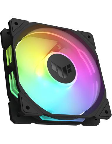 Asus TUF Gaming TR120 ARGB Reverse Fan Single Pack Ventilador Suplementario 120mm Negro