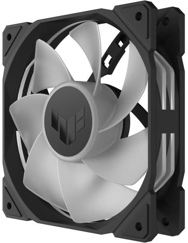 Asus TUF Gaming TR120 ARGB Reverse Fan Single Pack Ventilador Suplementario 120mm Negro