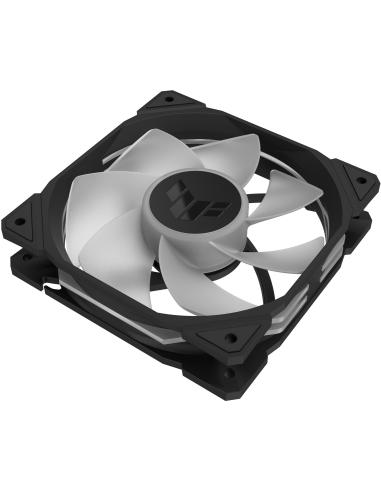 Asus TUF Gaming TR120 ARGB Reverse Fan Single Pack Ventilador Suplementario 120mm Negro