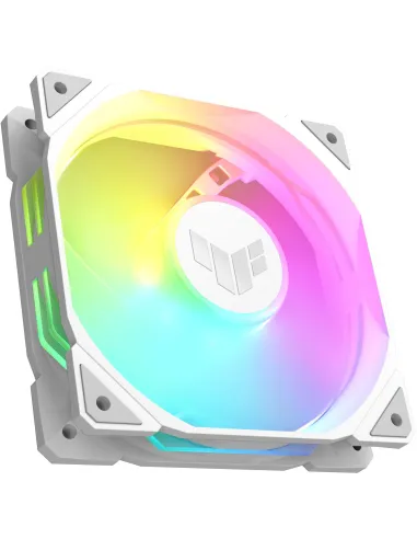 Asus TUF Gaming TR120 ARGB Reverse Fan Single Pack Ventilador Suplementario 120mm Blanco