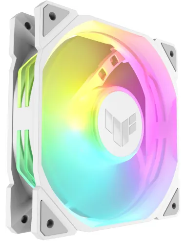 Asus TUF Gaming TR120 ARGB Reverse Fan Single Pack Ventilador Suplementario 120mm Blanco