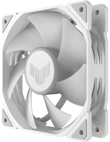 Asus TUF Gaming TR120 ARGB Fan Single Pack Ventilador Suplementario 120mm Blanco