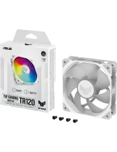 Asus TUF Gaming TR120 ARGB Fan Single Pack Ventilador Suplementario 120mm Blanco-1386543