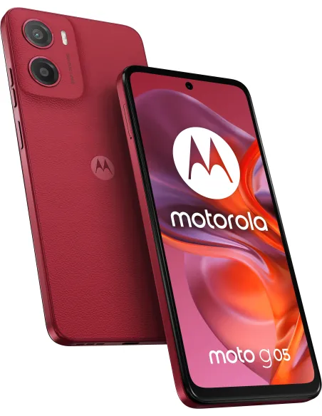 Motorola Moto G05 4/64GB Rojo Libre