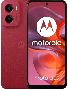 Motorola Moto G05 4/64GB Rojo Libre