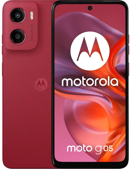 Motorola Moto G05 4/64GB Rojo Libre