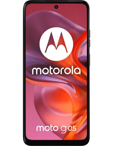 Motorola Moto G05 4/64GB Rojo Libre