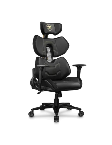 Cougar Terminator Elite Gold Silla Gaming Negra