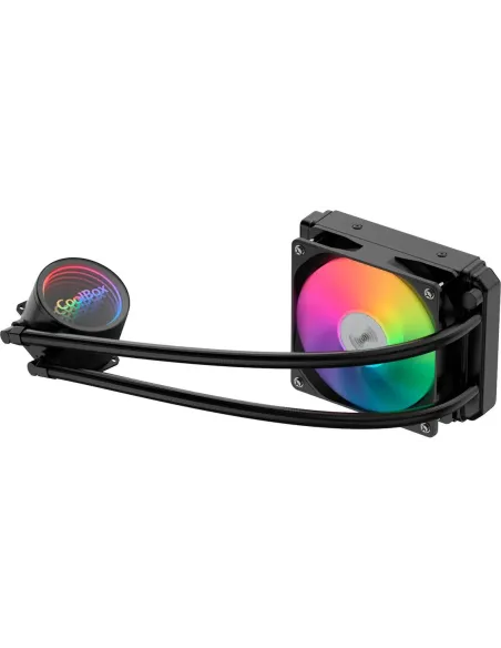 Coolbox Infinite Liquid 120 ARGB Kit de Refrigeración Líquida 120mm Negro