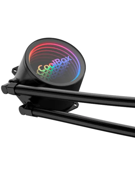 Coolbox Infinite Liquid 120 ARGB Kit de Refrigeración Líquida 120mm Negro