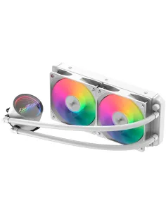 Coolbox Infinite Liquid 240 ARGB Kit de Refrigeración Líquida 240mm Blanco-IMIVEN0540