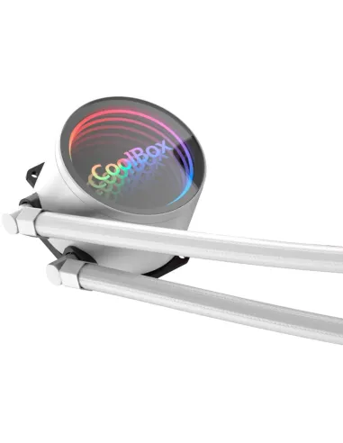 Coolbox Infinite Liquid 240 ARGB Kit de Refrigeración Líquida 240mm Blanco