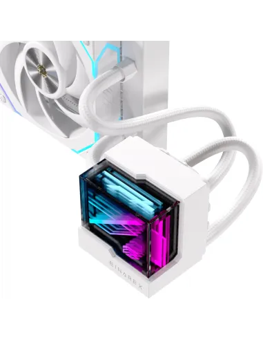 Einarex VERTEX 360 RGB White Kit de Refrigeración Líquida Blanco