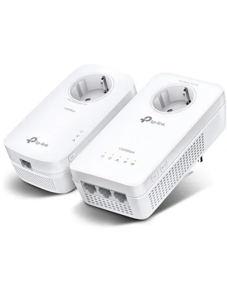 TP-Link TL-WPA8631P KIT PLC Powerline Red Eléctrica AV1000 + WiFi AC1300 Puerto Gigabit con Enchufe
