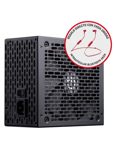 Hiditec BZX850 850W 80 Plus Bronze Semi-Modular + Auriculares Rojos