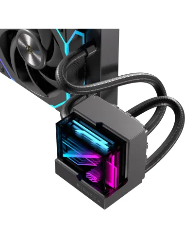Einarex VERTEX 360 RGB Black Kit de Refrigeración Líquida Negro