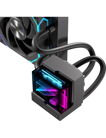 Einarex VERTEX 360 RGB Black Kit de Refrigeración Líquida Negro