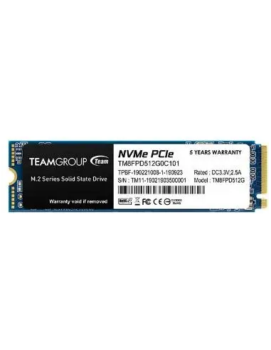 Team Group MP33 PRO TM8FPD512G0C101 SSD 512GB PCIe 3.0 NVMe