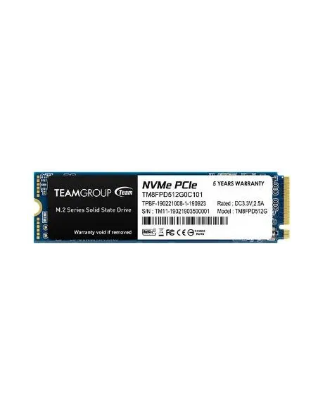 Team Group MP33 PRO TM8FPD512G0C101 SSD 512GB PCIe 3.0 NVMe