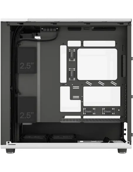 Fractal Design North XL Cristal Templado USB 3.2 Blanco