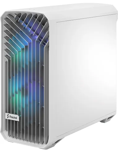 Fractal Design Torrent Cristal Templado E-ATX USB-C Blanco