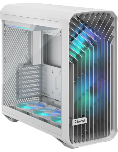 Fractal Design Torrent Cristal Templado E-ATX USB-C Blanco
