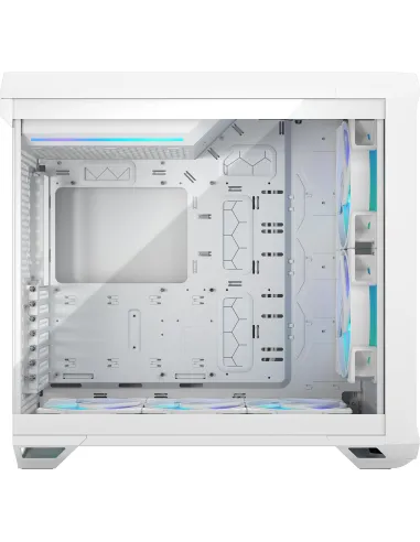 Fractal Design Torrent Cristal Templado E-ATX USB-C Blanco