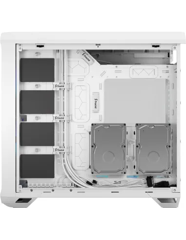 Fractal Design Torrent Cristal Templado E-ATX USB-C Blanco