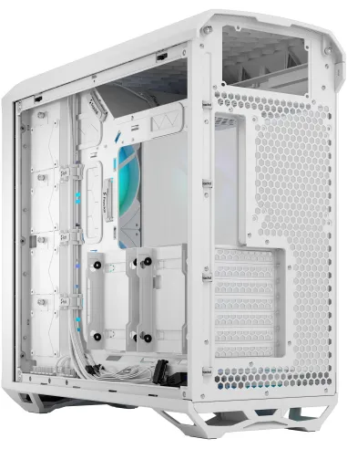 Fractal Design Torrent Cristal Templado E-ATX USB-C Blanco