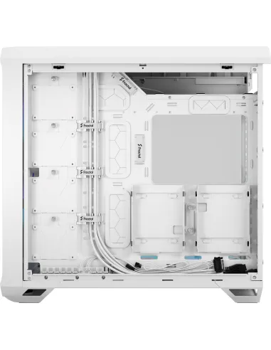 Fractal Design Torrent Cristal Templado E-ATX USB-C Blanco