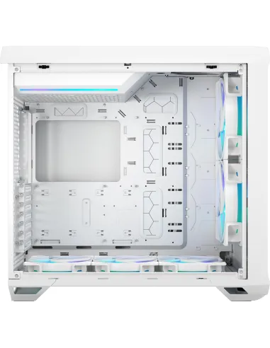 Fractal Design Torrent Cristal Templado E-ATX USB-C Blanco