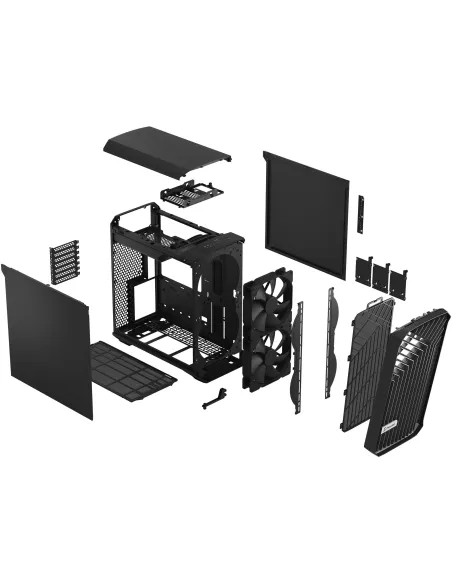 Fractal Design Torrent Compact E-ATX USB-C Negra