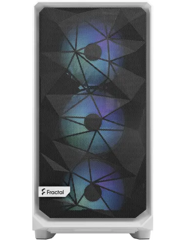 Fractal Design Meshify 2 RGB Cristal Templado USB 3.2 Blanco