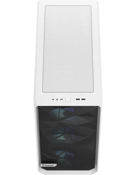 Fractal Design Meshify 2 RGB Cristal Templado USB 3.2 Blanco
