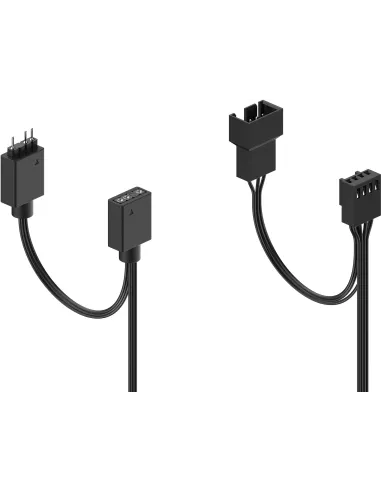 Fractal Design Aspect 14 RGB PWM Ventilador Suplementario 140mm Negro