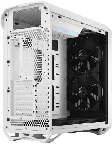 Fractal Design Torrent Cristal Templado USB-C Blanca