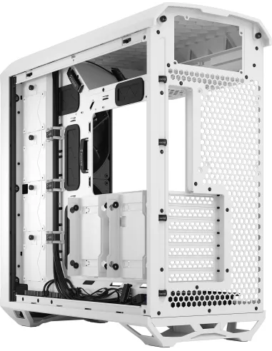 Fractal Design Torrent Cristal Templado USB-C Blanca