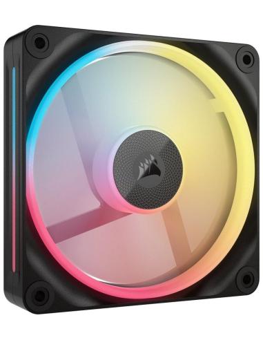 Corsair iCUE LINK LX120-R RGB Pack Triple Ventilador Suplementario PWM 120mm Negro