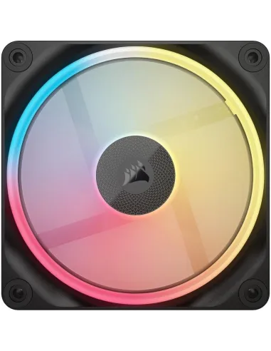 Corsair iCUE LINK LX120-R RGB Pack Triple Ventilador Suplementario PWM 120mm Negro