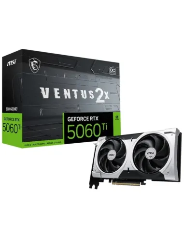 MSI GeForce RTX 5060 Ti VENTUS 2X OC PLUS 8GB GDDR7 Reflex 2 RTX AI DLSS4