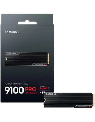 Samsung 9100 Pro MZ-VAP4T0CW NVMe SSD M.2 4TB PCIe 5.0