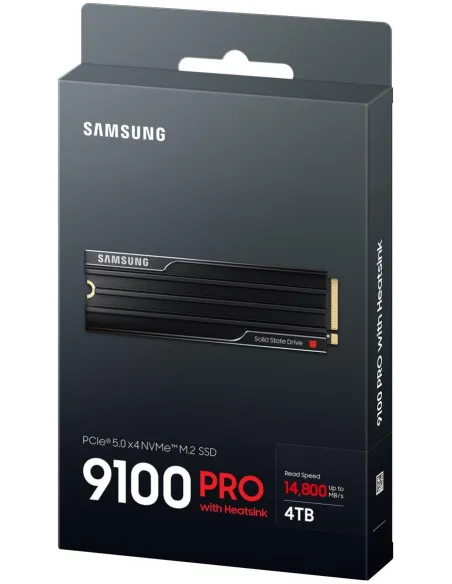 Samsung 9100 Pro MZ-VAP4T0CW NVMe SSD M.2 4TB PCIe 5.0