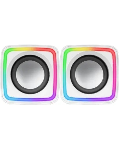 MARS GAMING Altavoces MSCUBE Premium 8W White