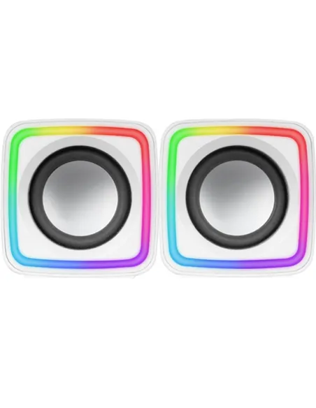 MARS GAMING Altavoces MSCUBE Premium 8W White