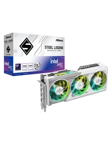 ASRock Intel Arc B580 Steel Legend OC 12GB GDDR6