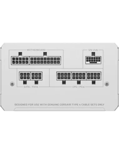 Corsair RM850e CP-9020293-EU 850W 80 Plus Gold Modular Blanco