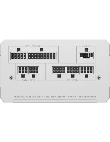 Corsair RM850e CP-9020293-EU 850W 80 Plus Gold Modular Blanco