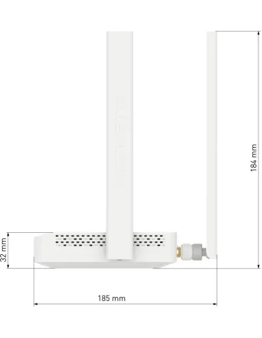 Keenetic Runner 4G KN-2211-01-EU Router 4G Wi-Fi N300 Mesh 4 Puertos WPA3 VPN